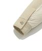 COVERNAT Trucker Hoodie Short Puffer Ivory