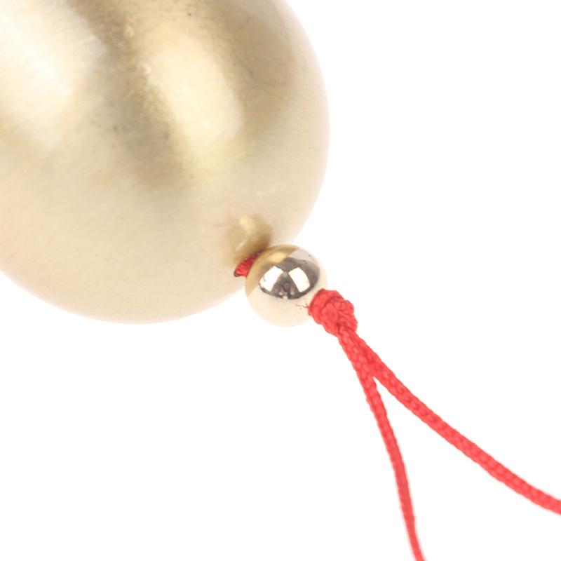 1 campana de cobre de metal para decoración, colgante para puerta, manualidades, carillones de viento