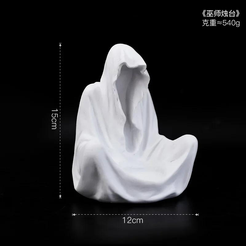 Creative Candle Candle Holder Resin Mold Silicone Mold Concrete Aroma Candle Holder Decoration Mold Home Christmas Decoration
