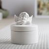 Ceramiche Europee Scatola Portagioie Angelo Regalo di Matrimonio Scatole Portaoggetti Artigianato Creativo con Regali Fatti a Mano Organizzatore di Gioielli Decorazione per la Casa