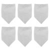 ABMH-Sublimation Blank Pet Bandana Heat Transfer Washable DIY Triangle Dog Scarf Bibs Kerchief For Dogs Puppy Cats
