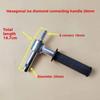 Durable Construction Ergonomic Design Ice Drill Adapter metal Easy Installation Ice Insert Drill ice Drill Conversor Camping