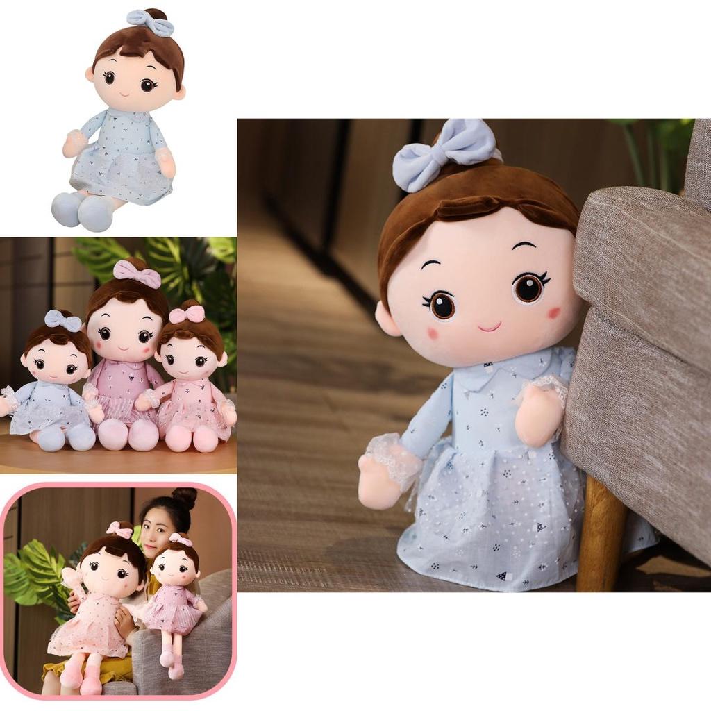 Plush Girl Doll With Cotton Filling For Kids Play And Collection