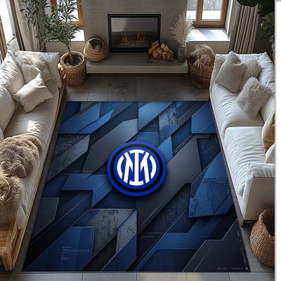 Borussia Dortmund Printed Flannel Area Rug Non Slip Soft Polyester Floor Carpet Indoor Decor Mat for Bedroom Living Room Sofa