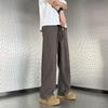 Solid Color Pants Men's Summer Straight Loose Trend American High Street Ins Tide Brand Drape Wide Leg Casual Trousers