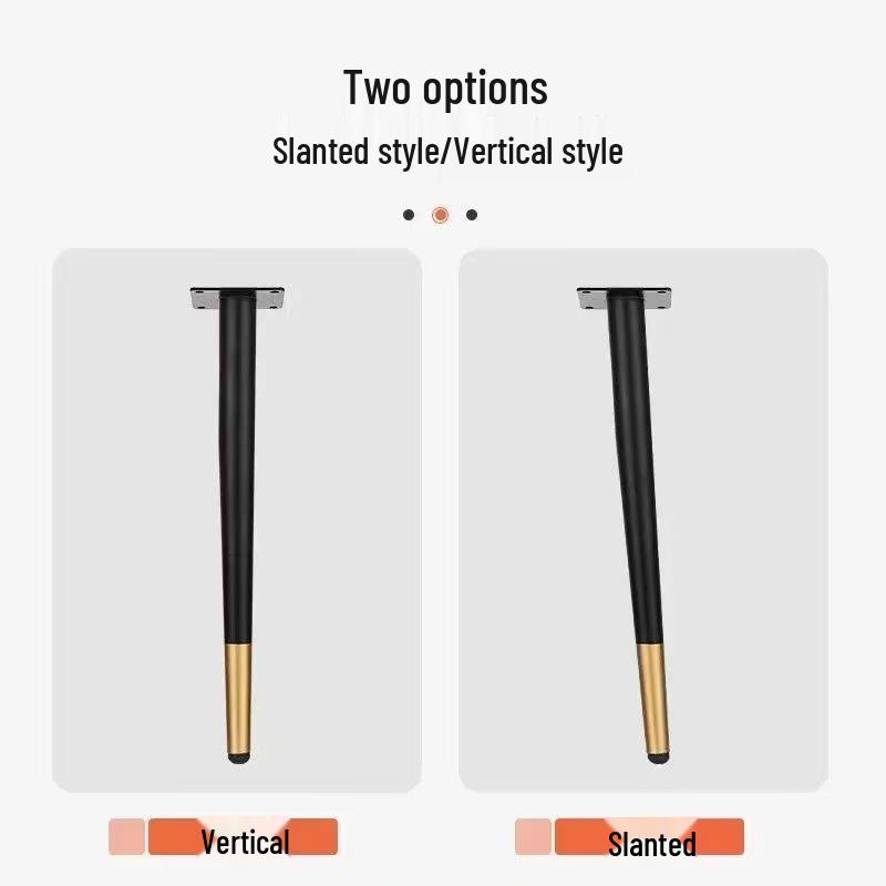 Metal Sofa and Table Legs: Straight, Slanted, Cone, and Tube Designs for Cabinets, Tables, and Coffee Tables