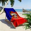 CSKA Moscow Logo Print Beach Towel, Large Soft Quick Dry Towel for Beach Camping Swimming