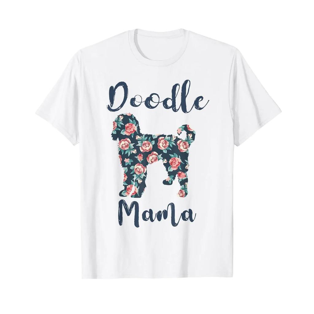 Golden Doodle Mom T Shirt Mama Unisex Vintage Graphic Designer Clothes Homme Stylish Versatile Soft Streetwear Fashion