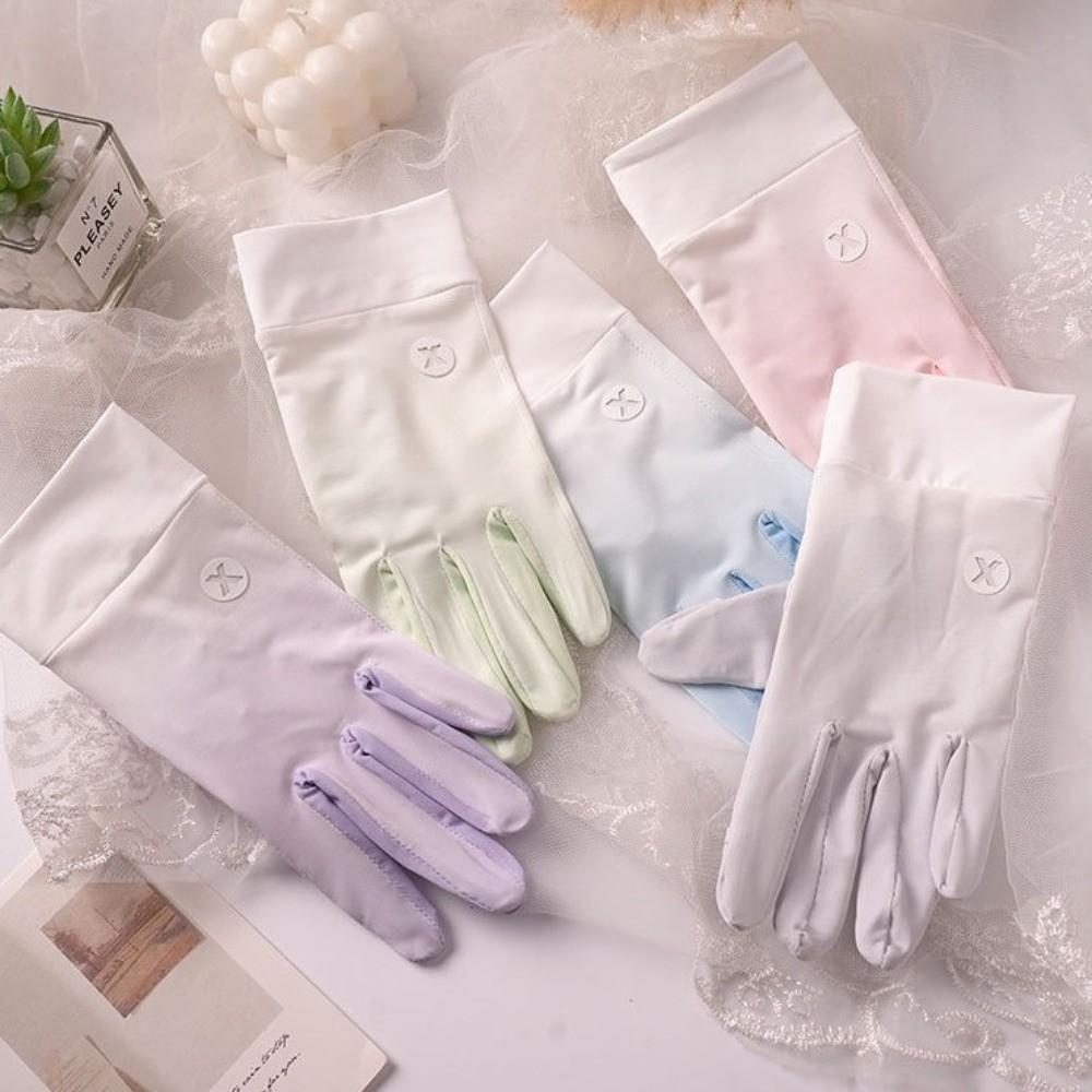 Ice Silk Sun Protection Gloves Thin Touchscreen Gloves for Driving,Golf,Hiking