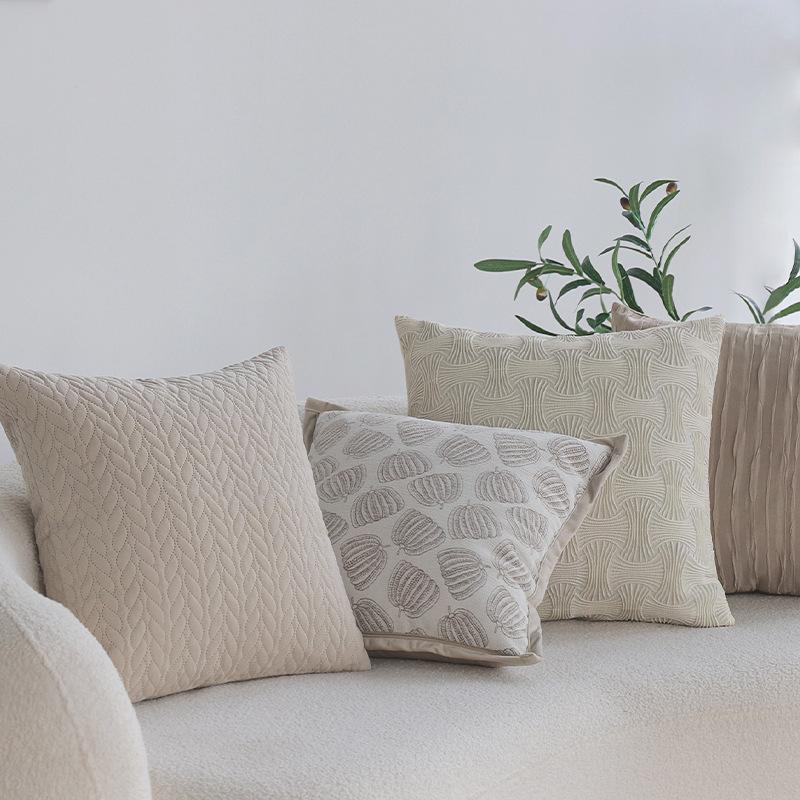 Ins Cream Style Pillow Three-dimensional Geometric Living Room Sofa Pillow Model Room Window Sill Decorative Cushion
