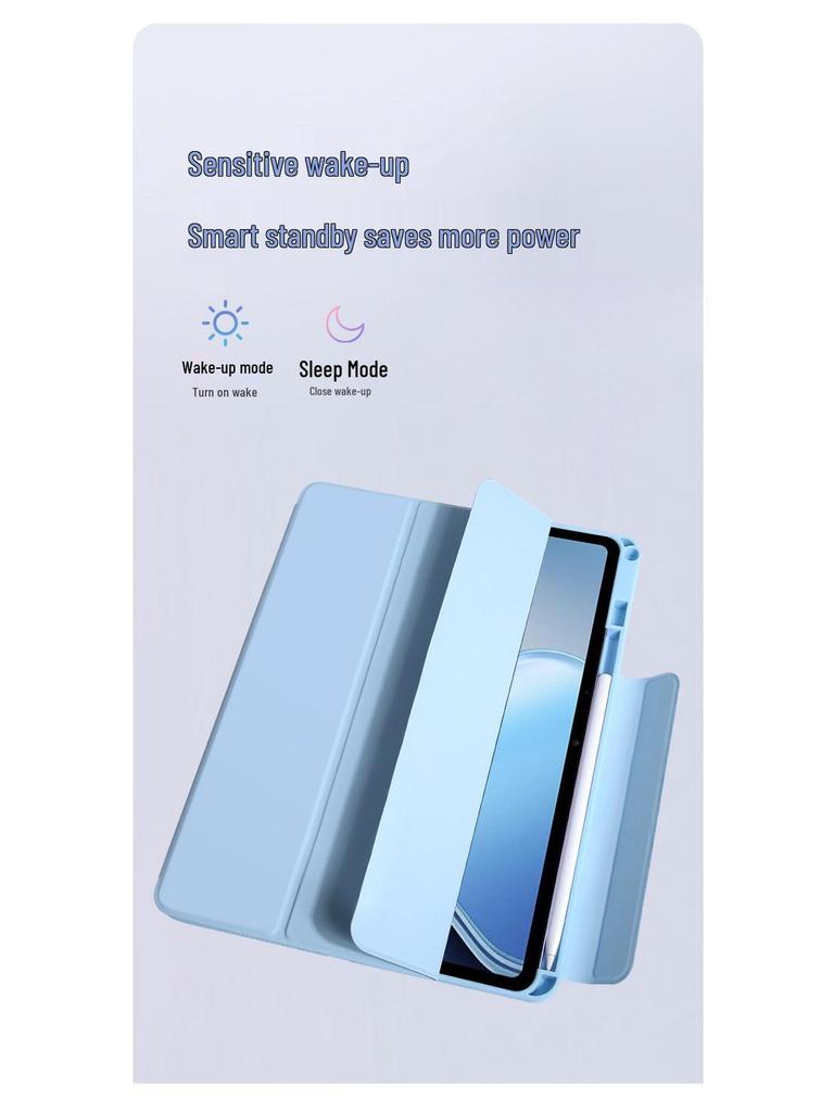 ViVoPad5Pro SE Magnetic Tablet Case: Acrylic & Leather, Compatible with IQOO5 1213
