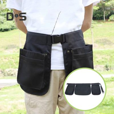 Outdoor Waist Belt Apron Bag Large Capacity Multi-pockets Adjustable Strap Multifunction Sports Garden Tool Organizer Pouch Fanny Pack