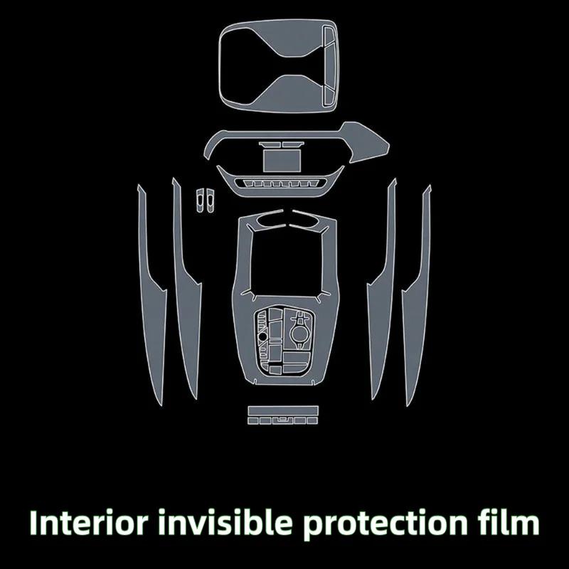For 2026 Models Of BMW IX3 Car Accessories Dashboard Multimedia Navigation Transparent Anti-Scratch Soft Protection Film