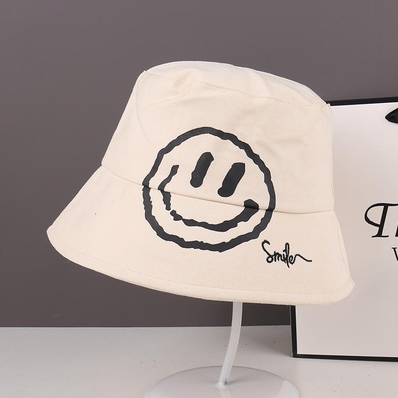 Summer Bucket Hat Women's Fashion Show Face Small Leisure Basin Hat Outdoor Travel New Sunshade Sun Protection Hat Beach Hat