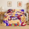 Cartoon Amizing Digtal Circus Pomni Soft Flannel Throw Blanket,Cozy Blanket for Bed,Couch,Sofa,Bedroom,Living Room,Picnic