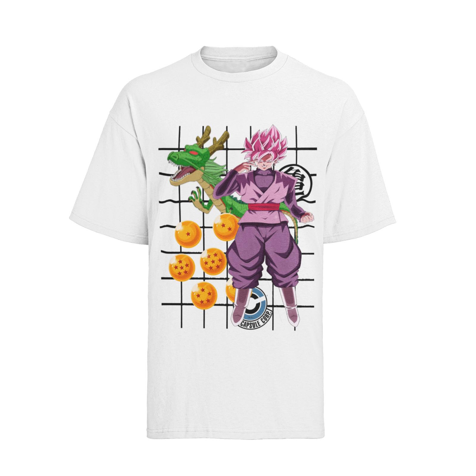 Dragon Ball Son Goku Black Vegeta Saiyan DB Shenlong Men s Organic T-Shirt Mens Womens Tees Top S-XXXL S