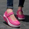 2024 Spring/Summer Women's Air Cushion Nurse Shoes - White Thick Sole Rocker & Sports Shoes