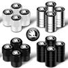 2025 New 4pcs Metal Car Wheel Tire Valve Caps Stem Case Covers Accessories For Skoda S Kodiaq Octavia 2 3 Yeti Karoq Rapid Fabia