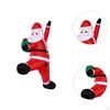 Christmas Inflatable Santa Claus Outdoor Decoration Climbing Wall Display Winter Holiday Prop Party