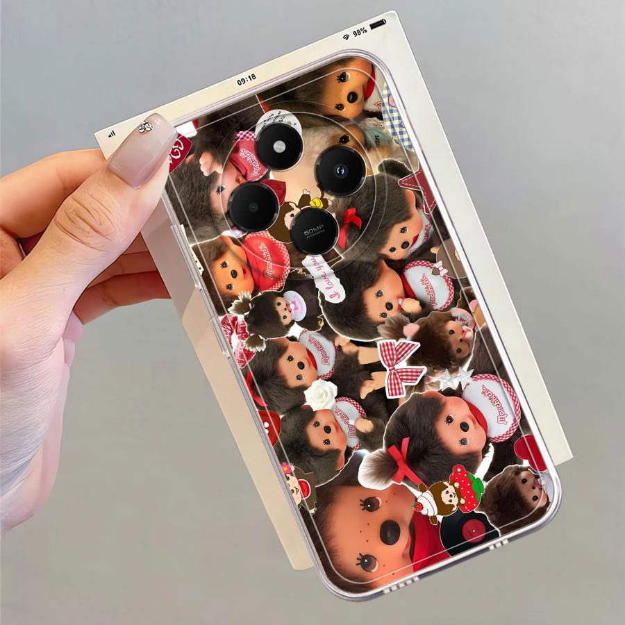 Cute M-Monchhichis Phone Case for Xiaomi Mi 11T Pro 11 Lite Soft Phone Cover Xiaomi 11T
