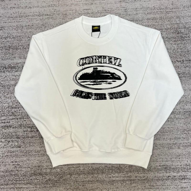 26 American Streetwear Graphic Print Crewneck Sweatshirt Loose Fit Teens