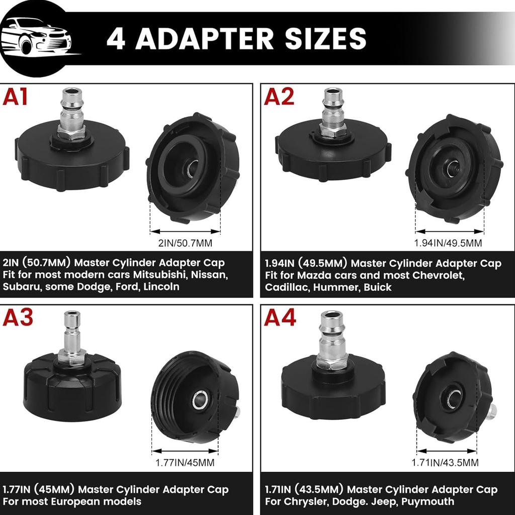 Car Manual Brake Fluid Bleeder Kit 3L Vacuum Brake Pressure Fluid Pump Professional Brake Flush Machine Pneumatic Brake Bleeder