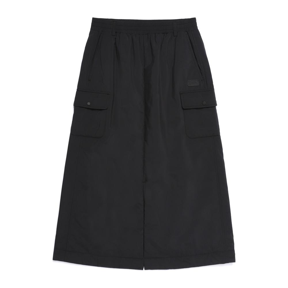 NATIONALGEOGRAPHIC N254Wsk911 Women'S Pauli Non-Quilted Long Skirt Black