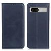 Split Leather Cell Phone Case for Google Pixel 7a,Wallet Stand Shockproof Phone Cover