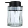 Glass Soap Dispenser Bottle with Pump Top for Liquid Soap or Hand Sanitizer Durable Refillable Container for Bathroom Kitchen Use