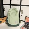 New Nylon Middle School Student Junior High School Student Schoolbag Large Capacity Male and Female Couples Backpack High School Travel Backpack