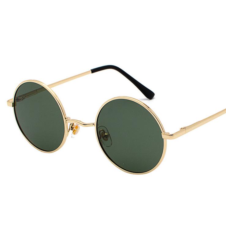 

Round Sunglasses Men Women Retro Sun Glasses Male Female Brand Designer Metal Frame Eyewear Driving Oculos De Sol UV400 Other