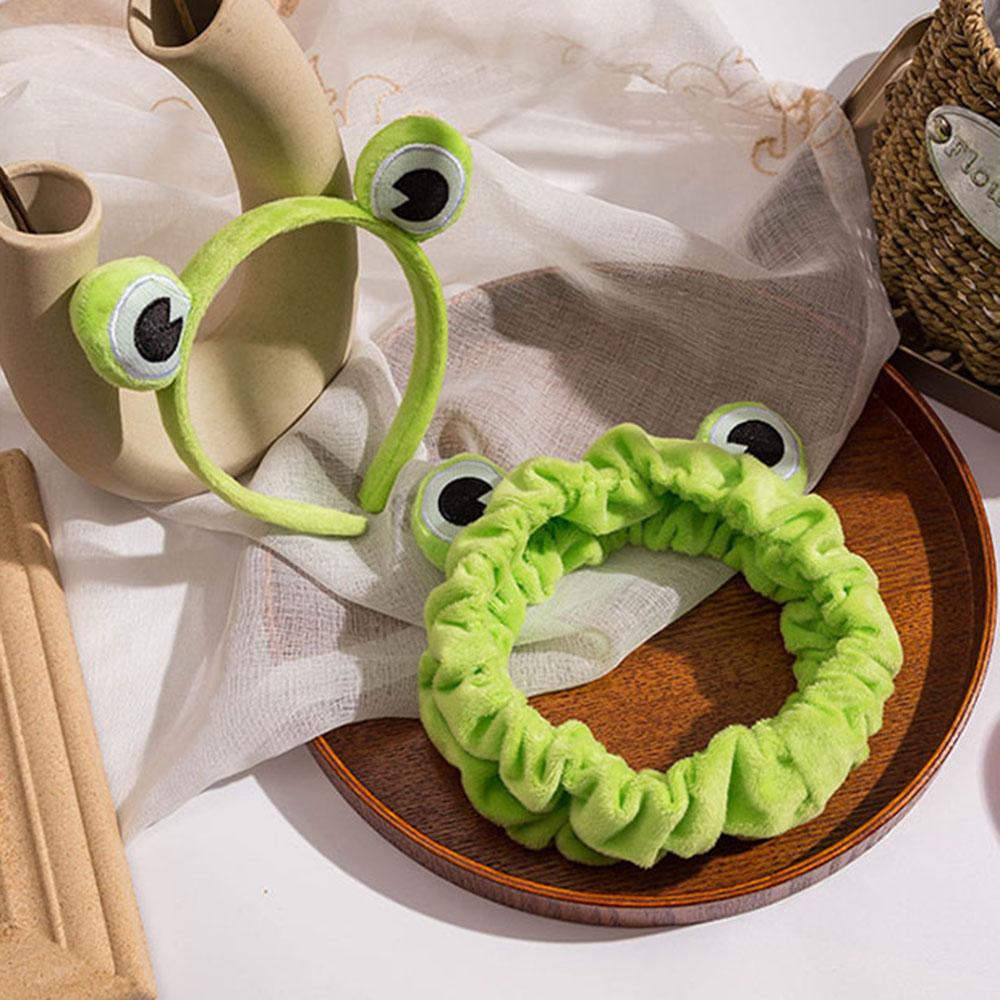 Creative Funny Hair Accessories Wide-brimmed Frog Elastic Hair Hoop Headband Headwear