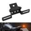 Adjustable Motorcycle License Plate Mount Holder Universal Folding License Plate Tail Light Bracket Replacement Part Accessories