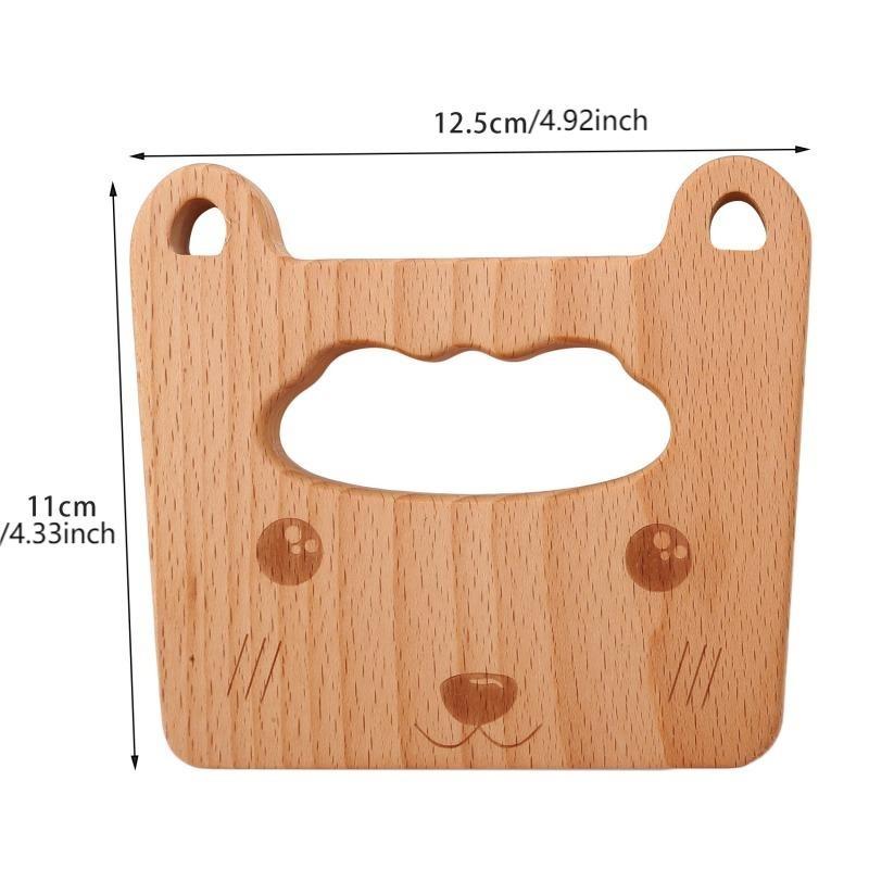 Wooden Knife Kids Cooking Toys Safe Knives Cutting Fruit Vegetable Chopper Kitchen Toy Montessori Education Tools For Toddlers