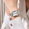 CRRJU Women Watches Creative Steel Dress Bracelet Wristwatches Ladies Square Waterproof Female Watch