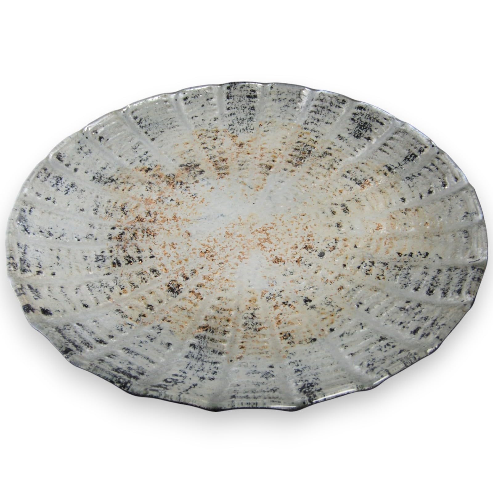 

Сашими Круглое Стекло Белое Сайран J-kitchens Тарелка, Большая, Тарелка, Золотой, 25см, белый