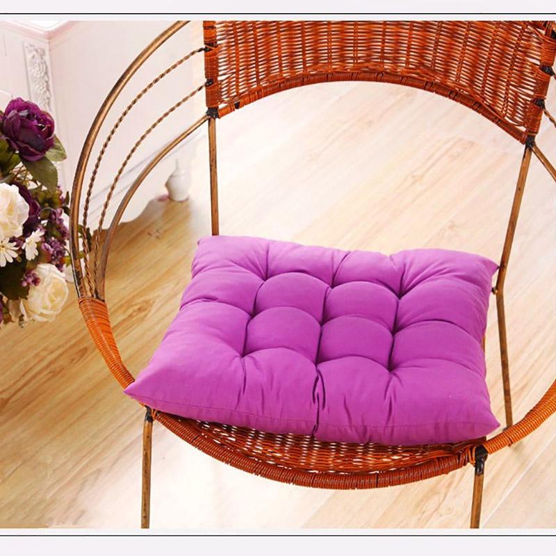 Luxurious 40*40cm Dining Garden Patio Home Kitchen Office Chair Seat Pad Cushion