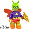Joker Batman Minifigures Killer Moth Crazy Quilt Building Blocks Kids Toys PG8110