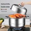 Zhang Xiaoquan 30cm Double-Layer Stainless Steel Steamer