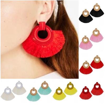 2024 Boho Tassel Drop Earrings for Women Vintage Dangle Drop Earrings Party Jewelry Gifts