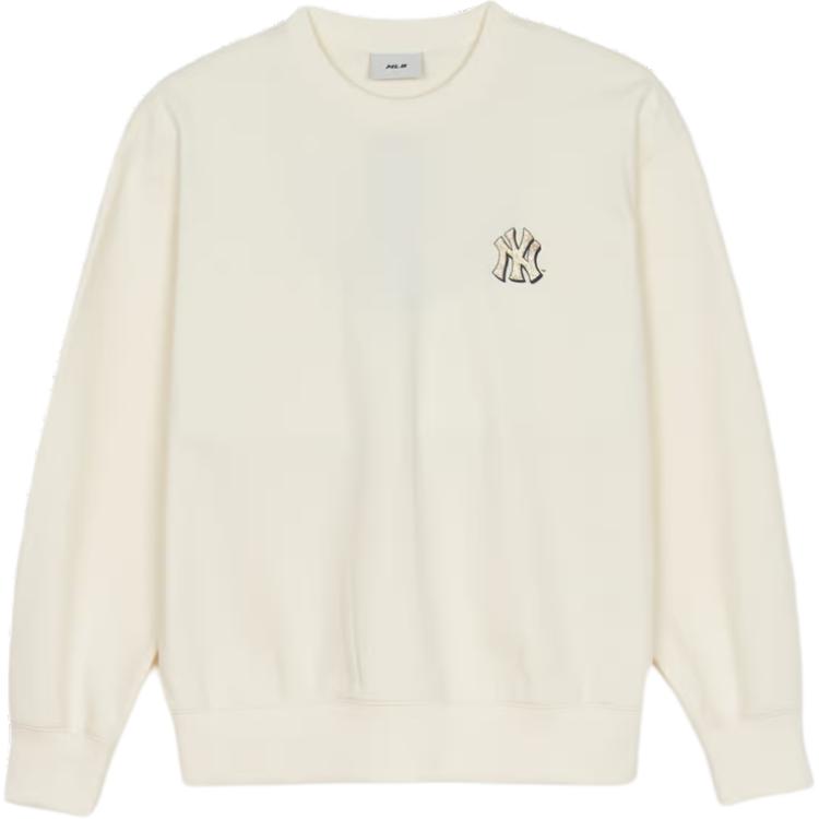 MLB New York Yankees SS25 Sweatshirt Unisex Cream 3AMTQ0151-50CRS