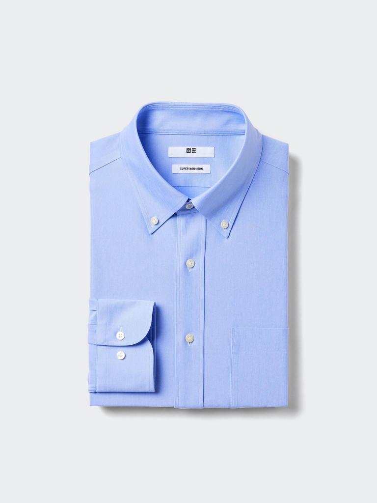 Uniqlo Japan Super Non Iron Jersey Shirt Bd Long Sleeve