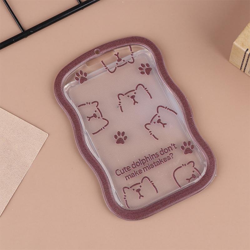 

Креативный дизайн капибары K-pop держатель для карт брелок рукава для фото чехол для проездного студенческого билета протектор as the picture