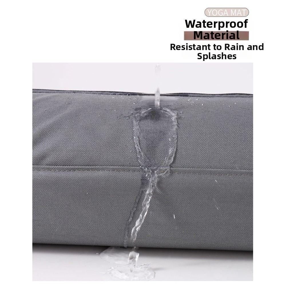 Wasserdichter Fitnessmatten-Träger Verstellbarer Riemen Gymnastikmatten-Abdeckung Pilates-Matten-Rucksack Sport