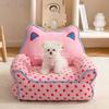Doghouse Lazy Sofa Cat Cushion Princess Style Pet Bed Dog Cushion Dog Cushion Can Be Removed and Washed Winter Pet Nest Deep Sleeping Nest