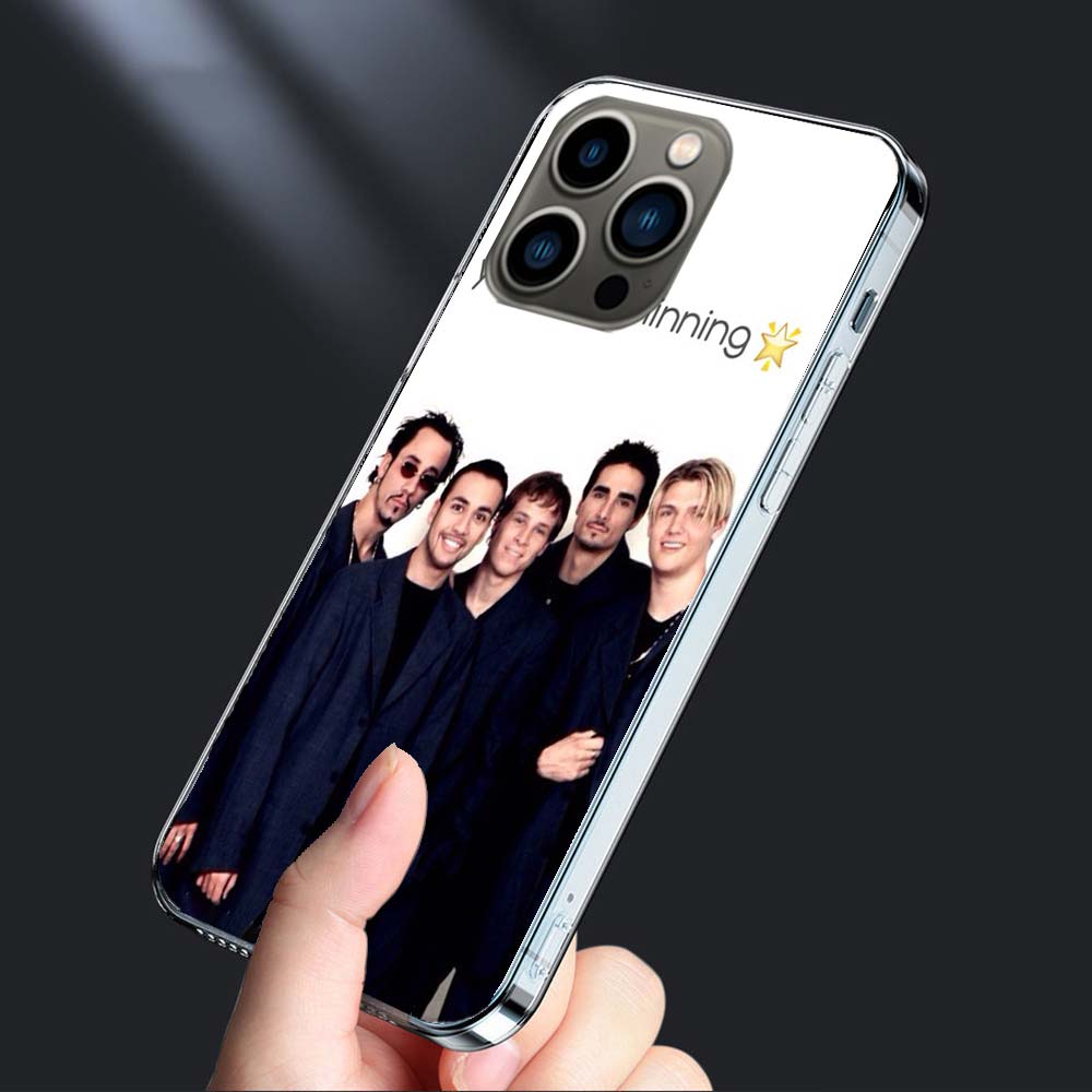 

B-Backstreet Boys BSB Soft Phone Case For Iphone 16E 15 Pro 14 Plus 17E 16 17 Pro Max Air 11 12 13 Mini Shockproof Capa Cute iPhone 17 Pro Max
