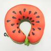 Travel Portable Fruit U-shaped Pillow Cushion Nanoparticle Neck Pillow Office Cervical Pillow Fruit Pattern Travel Pillow