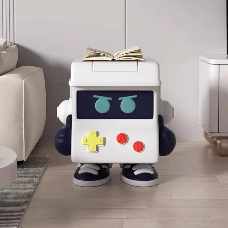 Coffee Robot Table Gaming Host Decorative Items Gaming Machine Small Bar Floor Decoration Children's Room Bedside Table