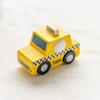 Kids Mini Wooden Cars Truck Aircraft Model Toy Montessori Wooden Education Colorful Vehicle Toys Simulation Cars Decoration Gift