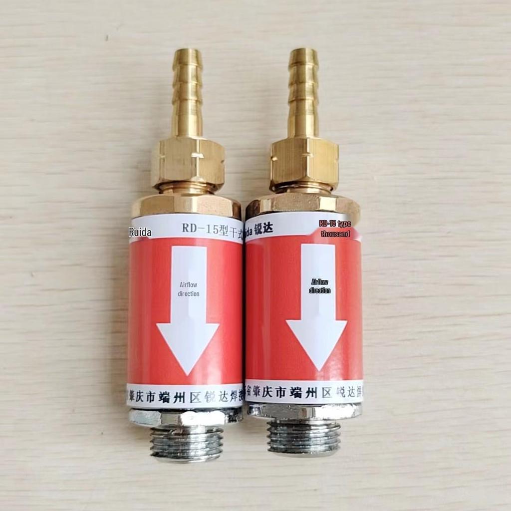 Acetylene Flashback Arrestor RD210T-CA Inlet Check Valve for Welders